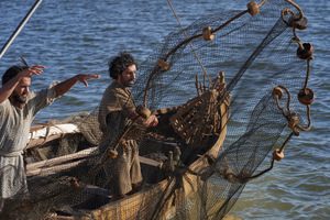 The Chosen Season 1: Simon and Andrew cast nets.